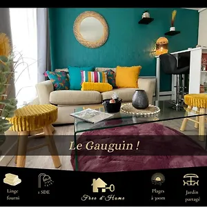 Appartement Le Gauguin, T2 Cosy, 2-4 Pers, A 300m Des Plages, Clohars-Carnoët